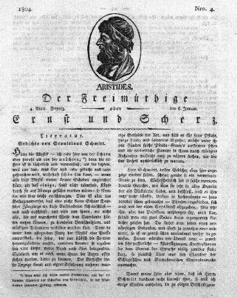 Nro. 4., Freytag den 6. Januar