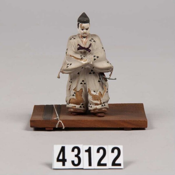 Figure d'un samouraï dans le Théâtre Kabuki