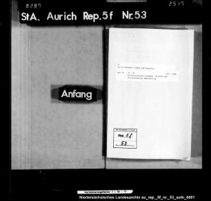 Gesuche einzelner Einwohner in Aurich-Oldendorf, Timmel und Großefehn