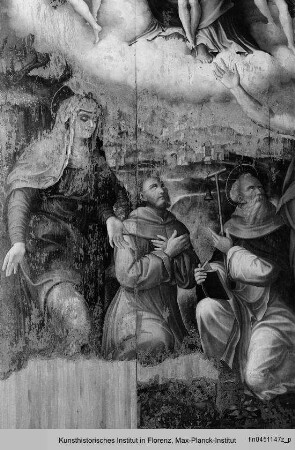 Dreifaltigkeit mit Maria und den Heiligen Franziskus, Antonius und Johannes der Täufer