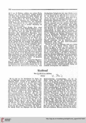 N.F. 7.1927 S. 260-263: Ausdruck, [2]