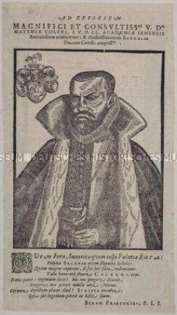 Porträt des Juristen Matthias Coler
