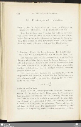 38. Elektrodynamik, Induktion