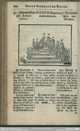 XXXVII. Sepem aetates hominis