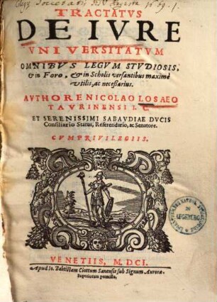 Tractatus de iure universitatum
