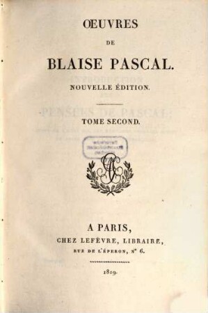 Oeuvres, T. 2