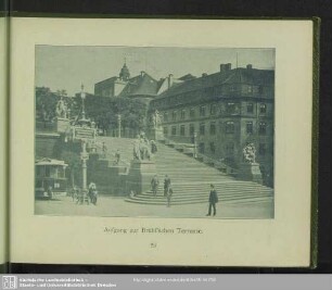 Aufgang zur Brühl'schen Terrasse