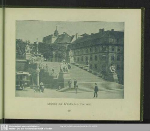 Aufgang zur Brühl'schen Terrasse