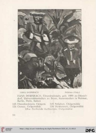 Hans Dornbach (Nr.123-126a)