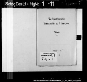 Holzverkaufs-Register der Ämter Schaumburg und Egestorf