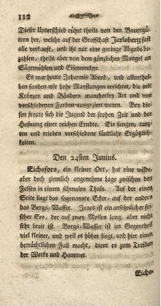 Den 24ten Junius