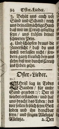 Oster-Lieder.