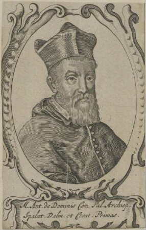 Bildnis des Marco Antonio de Dominis