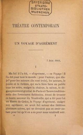 Le théâtre contemporain, 4