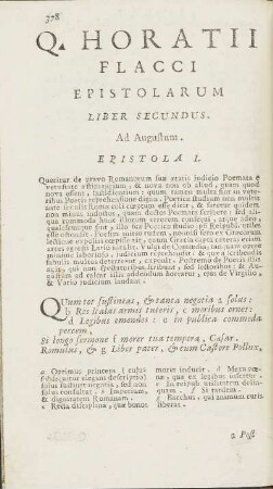Liber Secundus