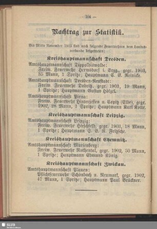 Nachtrag zur Statistik