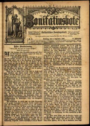 Ausgabe vom Sonntag, den 03. Dezember 1893.