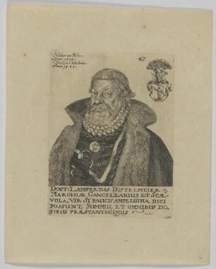 Bildnis des Lampertus Distelmeier