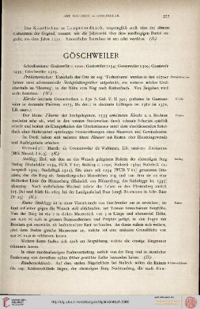 ⟦Göschweiler⟧