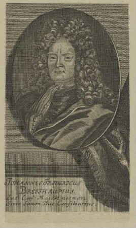 Bildnis des Johannes Fridericus Breithauptus