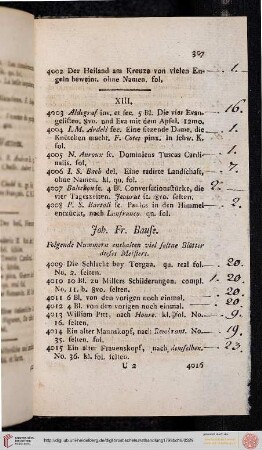 XIII. (Nr. 4003-4466)