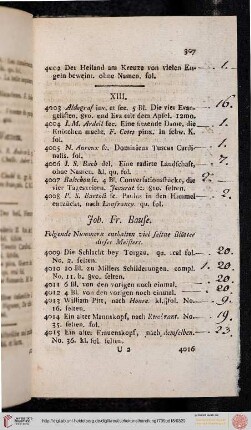 XIII. (Nr. 4003-4466)