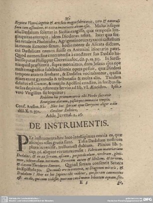 DE INSTRUMENTIS.