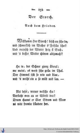Der Storch