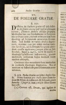 168-184, XV. De Foedere Gratiae. XVI. XVII. XVIII. XIX. De Testamentis.