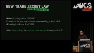 Reflections on the New Reverse Engineering Law