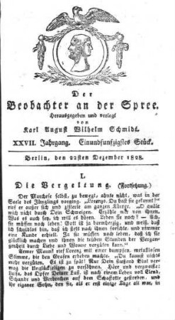 51. Stueck, 22. Dezember 1828