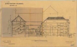 Fischer, Theodor; Heilbronn; Stadt-Theater - 2. Variante (Schnitt)