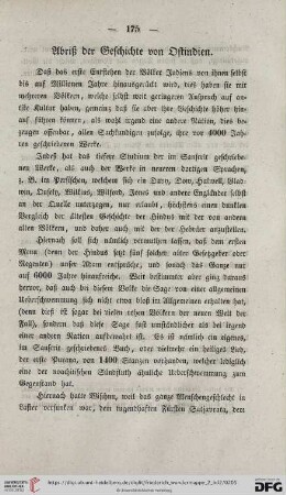 Abriß der Geschichte von Ostindien