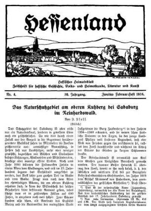 Nr. 4, Zweites Februar-Heft 1916