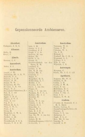 Gepensionneerde ambtenaren