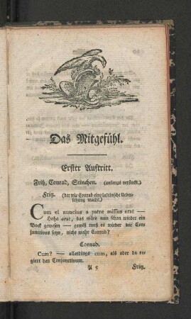 Das Mitgefühl.