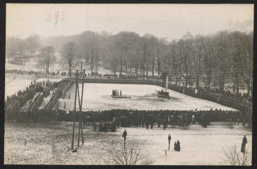 393, Erinnerungs-Feier (Feldgottesdienst) aus Anlass der 40. Wiederkehr der grossen Tage Villers-Champigny (1910).