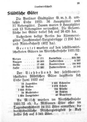 Landwirtschaft
