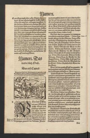 Numeri. Das vierdt buch Mose.