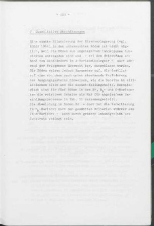 7 Quantitative Abschätzungen