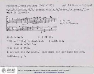 Ouvertüre g-moll
