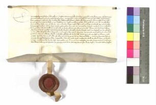 Graf Ulrich von Württemberg an Graf Kraft von Hohenlohe: Schuld gegenüber Ulrich von Rechberg; Siegel: Ulrich von Württemberg.