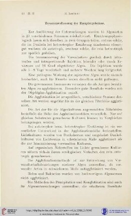 Zusammenfassung der Hauptergebnisse