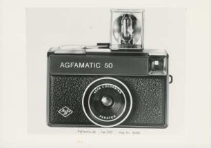 Kamera "Agfamatic 50" der Agfa-Gevaert-Aktiengesellschaft