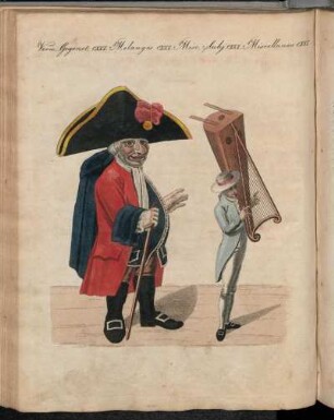 No. 79. Verm. Gegenstände CXXI. Der Peruanische Riese.