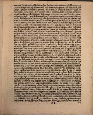 Resolutie Van de E. Mog. Heeren Staten Van Zeelandt, Rakende het Hertogdom van Gelder en het Graefschap van Zutphen