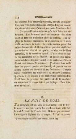 36. La Nuit De Noel.