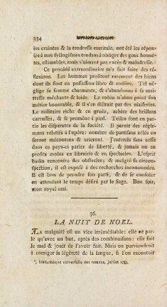 36. La Nuit De Noel.