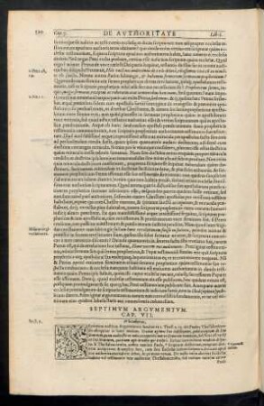 Septimum Argumentum. Cap. VII.