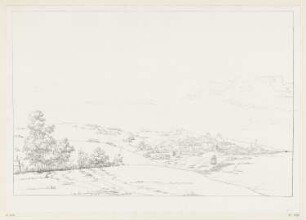 Landschaft, Blatt 14 der Folge "Verehrung der heiligen Dreieinigkeit"